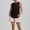#0056-Black, variant on Fashion Sleeveless Athletic Tops for Women, Relaxed Fit Sports Tanks with Mesh Panel, Breathable Workout Blouses, Versatile Gym Shirts for Yoga or Training Gift
