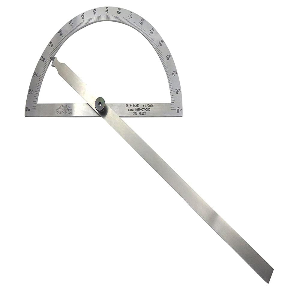 1Kinex  11" Machinist Protractor Angle Finder Stainless Steel 1089-07-250 