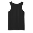 thumbnail image 2 of Mato & Hash Mens Heavy Cotton Tank Top - MH - Black MHG5200SA S, 2 of 2