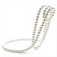 thumbnail image 1 of Novedad en Estante para Vino con Collar de Perlas, Estante para Vino Flotante con Collar de Perlas Artificiales, Estante para Vino Tinto Suspendido Colgante de Metal, 1 of 6