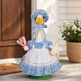 thumbnail image 7 of AZXY Porch Goose Outfits, 23 Inch Goose Costume for Cement & Plastic Porch Goose Statue, Holiday Goose Clothing for Outdoor Garden Yard Lawn Patio Statue Decoration, Duck Goose Clothes, 7 of 7
