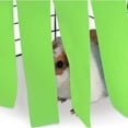 thumbnail image 5 of KGJQ Guinea Pig Hideout Hideaway Corner Peekaboo Toys Cage Accessories, Pet Hideaway, Small Animal Hamster Corner Tassel Hideout, 5 of 5