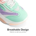 thumbnail image 2 of DREAM PAIRS Kids’ Sneakers, Lightweight Lace-Up Walking Shoes with Jelly Sole for Girls and Boys, 2 of 6