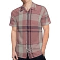 thumbnail image 4 of High Quality Hawaiian Shirts for Men Short Sleeve Aloha Beach Shirt Floral Summer Casual Button Down Shirts Blouses UPY2BY, 4 of 7