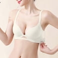 thumbnail image 6 of CFLVAEK Bras for Women No Underwire Full Coverage Everyday Bra Comfort Push Up T Shirts Bralettes Adjustable Straps Bras Khaki S, 6 of 6