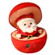 thumbnail image 1 of Muñeco de peluche con dibujos animados de Papá Noel con funda Apple de 30 cm, 1 of 2