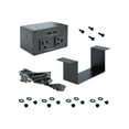 thumbnail image 3 of StarTech.com Power Outlet Module for Conference Table Connectivity Box - Surface mount distribution box - desk mountable - USB X 2, power X 2 - for P/N: BEZ4MOD, BOX4MODULE, 3 of 8