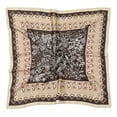 thumbnail image 5 of RIIQIICHY 27.5 Inch Women Head Scarf Like Silk Satin Hair Scarf for Women Sleeping Square Designer Bandana Scarf for Hair Wrapping at Night, 5 of 7