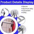 thumbnail image 2 of 2X Aluminum Extension Ladder Locks Compatible with for ,Suitable for 28-11 Rung Lock Kit, 2 of 6