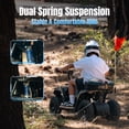 thumbnail image 3 of 40 cc Trail Blazer Ride-On Buggy,4 Stroke Dual-Speed Off-road 4-Wheeler, Key-Lock Safe & 10-15mph, Front & Rear Shocks and Knobby Tires for Grass, Dirt and Gravel,GREEN CAMO, 3 of 9