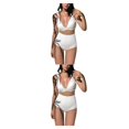 thumbnail image 1 of sweethay Traje de baño dividido para mujer, traje de baño de poliéster, traje de baño, ropa de playa Type2 NO2, 1 of 6
