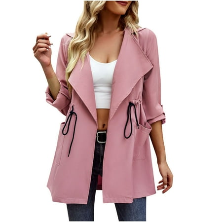 

Women s Casual Long Sleeve Classy Draped Open Front Jackets Long Cardigan Sweater Oversized Coat