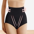 thumbnail image 2 of High Waist Hip Lifting Abdominal Women's Triangle Underwear Women's Large Crotch Honeycomb Warm Pants, 2 of 8