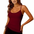 thumbnail image 6 of Women's Plus Size Sleeveless Tank Top Yoga Gym Camisole Summer Vacation, 6 of 9