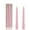 Pink, variant on FCMSHAMD 7.3'' Blue Taper Candles-Unscented Smokeless(2 Pack)