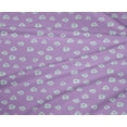 thumbnail image 4 of oneOone Polyester Lycra Fabric Rainy Clouds Nature Print Sewing Fabric BTY 56 Inch Wide, 4 of 4