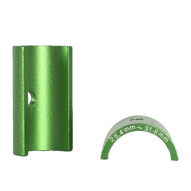 Yuarrent 2 uds manillar de bicicleta Shim Stem reductor bicicleta de montaña espaciador verde Type3 NO3