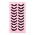 thumbnail image 1 of Venta urgente 10 Pairs Reusable Self Adhesive Eyelashes Natural Thick False Lashes Extension No Glue Or Eyeliner Needed, 1 of 3