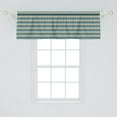 thumbnail image 2 of Ambesonne Afghan Window Valance, Rhombuses and Stripes, 54" X 18", Multicolor, 2 of 3