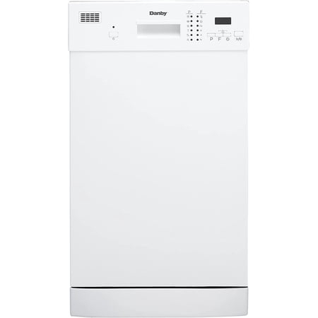 Danby, DDW1804EW 18 Inch, Built in Dishwasher, 8 Settings, Engergy Star ...