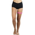 thumbnail image 3 of ToBeInStyle Women's Metallic Garter Lame Garter Leg Wraps Rave Wear - Hot Pink, 3 of 4