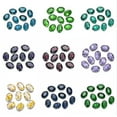 thumbnail image 5 of U8MO 10pcs Sew On Oval Crystal Glass Flat Gold Back Claw Cup Rhinestones Beads-10x14mm-Reddish Purple, 5 of 5