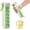 Green, variant on Ice Cube Tray,Square Ice Cube Mold,One Hand Press Ice-Tray Mold with Handle,Single Handed Pressing Ice-Maker,6 Grid Ice -Cube Tray Cup for Drinks