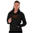 thumbnail image 4 of Scary Without A Costume Halloween Unisex Plus Fleece Graphic Hoodie Brisco Brands 2X, 4 of 5