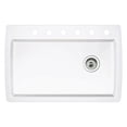 thumbnail image 4 of Blanco Diamond 33.5'' L x 22'' W Single-Basin Granite Undermount Residential Kitchen Sink, 4 of 7