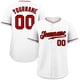 thumbnail image 3 of Camiseta de béisbol de estilo clásico personalizada con letras y números impresos, camiseta deportiva de práctica para adultos, 3 of 5