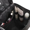 thumbnail image 4 of Bolsa de maquillaje, bolsa de cosméticos grande, bolsa de artículos de tocador plegable impermeable multifunción, para vacaciones, camping y baño, 4 of 5
