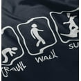 thumbnail image 5 of Crawl Walk Surf Toddler Boy Girl T Shirt Infant Toddler Brisco Brands 18M, 5 of 6