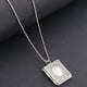 thumbnail image 4 of Collar con medallón de libro rectangular Sunnimix Moda DIY Photo Lockets Charm Plata, 4 of 8