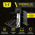 thumbnail image 2 of Hawk Kickback LVL Hang On Hunting Tree Stand with Set of 3 Climbing Sticks, 2 of 12