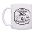 thumbnail image 2 of ThisWear Gifts for Gigi Love Served Fresh Gigi's Kitchen Comfort Memories Made Here Ceramic 11oz Coffee Mug Gigi, 2 of 4