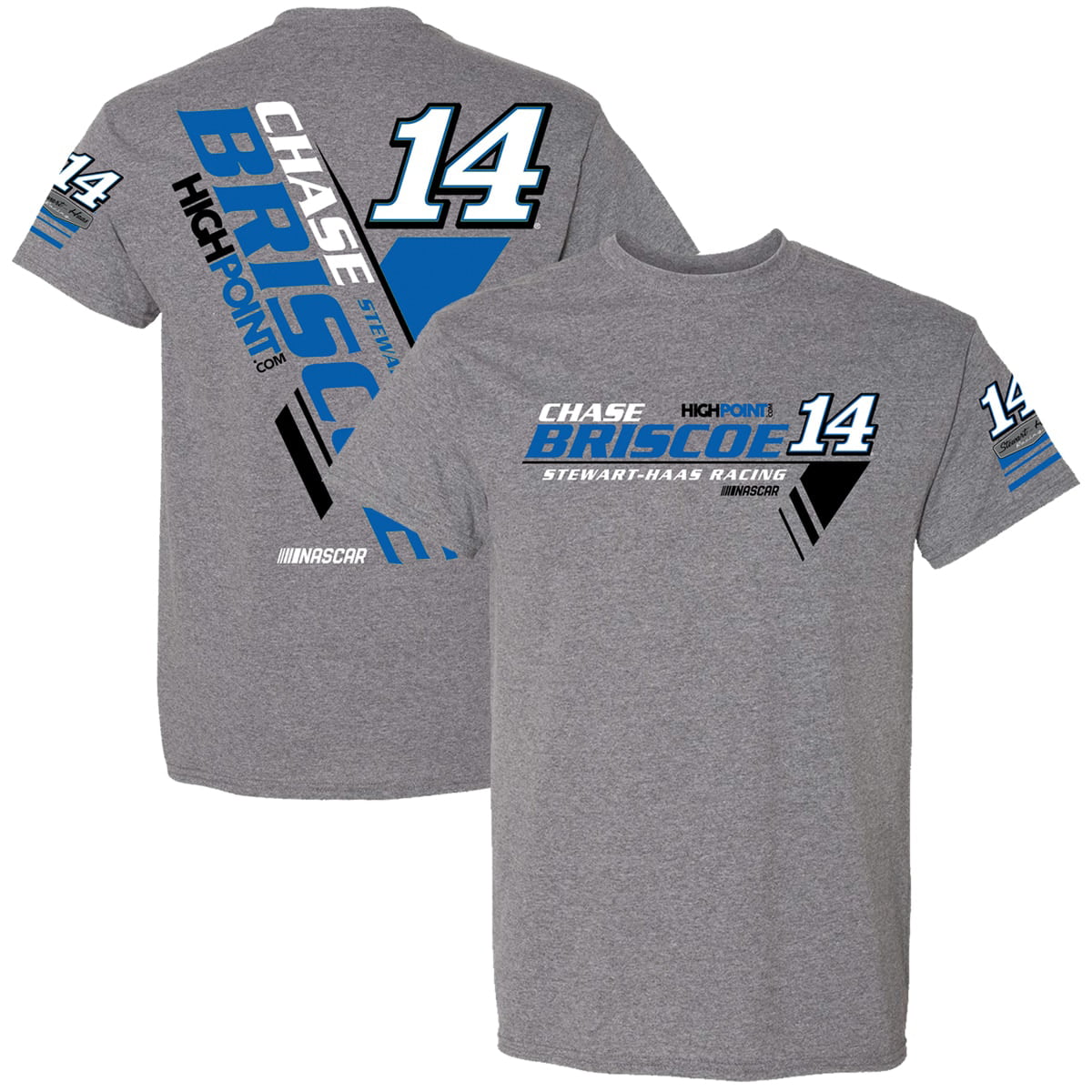 NASCAR Branded Merchandise Core Script Fan Favorite Royal Long Sleeve Shirt