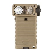 Streamlight Sidewinder Compact III Military Model - E Mount Model- White, Red, Blue, IR LEDs - Includes E-Mount, Headstrap, (1) AA Alkaline Battery and (1) CR123A Lithium Battery - Box - Coyote