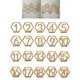 thumbnail image 3 of Bearachild Letrero de números de de con Base Hexagonal rústica boda compromiso decoración fiesta suministros esquina para Artesanía, 3 of 6