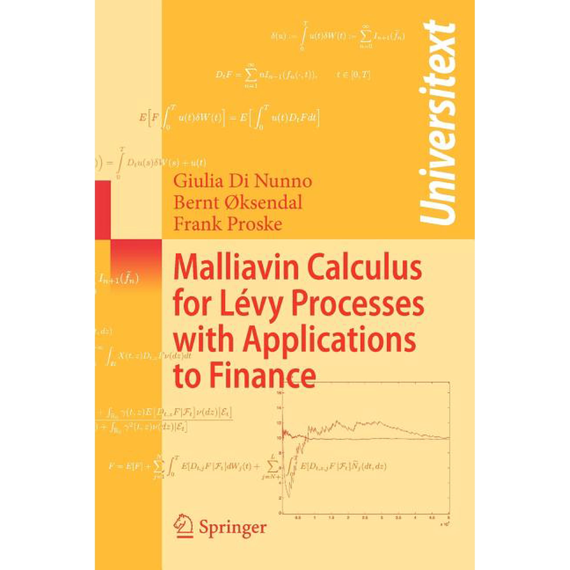 Universitext Malliavin Calculus for Lévy Processes with Applications to Finance (Paperback)