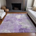 thumbnail image 6 of Addison Rugs Chantille Indoor/Outdoor Transitional Floral Lavender Machine Washable Rectangle Rug, 10' x 14', 6 of 8