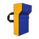 thumbnail image 2 of Escudo de tackle de fútbol con cuña, almohadilla de bloqueo deportivo, regalo, almohadilla de bloqueo de fútbol, escudo con cuña para deportes de Adultos Azul Amarillo, 2 of 10