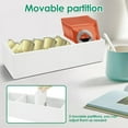 thumbnail image 4 of EIGTHTAIL Tea Bag Organizer Black Wooden Tea Bag Holder  Tea Storage Containers with 3 Slots  Sugar Packet Holder  Tea Bag Caddy Box for Countertop, 4 of 10