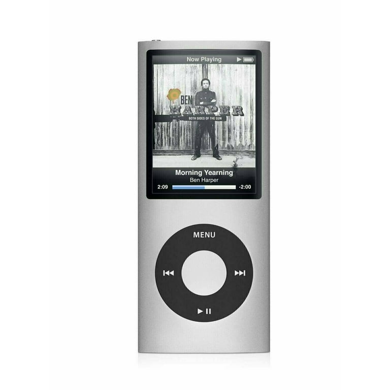 Pre-Owned Apple iPod Nano 4th Generation 8GB Silver + 1 Year