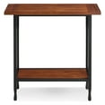 thumbnail image 6 of Leick Home Ironcraft Rustic Console Table with Shelf, Mission Oak, 6 of 16