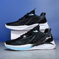 thumbnail image 3 of 2026 Summer New Breathable Lightweight Soft Sole Casual Walking Shoes for Men with Color Block Design on, 3 of 5