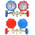 thumbnail image 2 of For R410a R32 R404a R134a Refrigerant Manifold Gauge Air Condition Refrigeration Set Air Conditioning Tools With Hose And Hook, 2 of 4