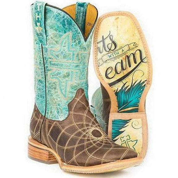 Women’s Tin Haul Dreamcatcher Boots Start With A Dream Sole