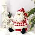 thumbnail image 4 of Decoraciones navideñas 2024 Nuevas llegadas: Papá Noel de dibujos animados, muñeco de nieve, renos de peluche para la temporada festiva, 4 of 5