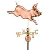 Good Directions Whimsical Pig Weathervane