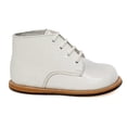 thumbnail image 2 of Josmo Unisex Baby Walking Shoes, First Walker Shoes, Genuine Leather Full Woven Shoes Color: White Patent Size: 5.5, 2 of 4